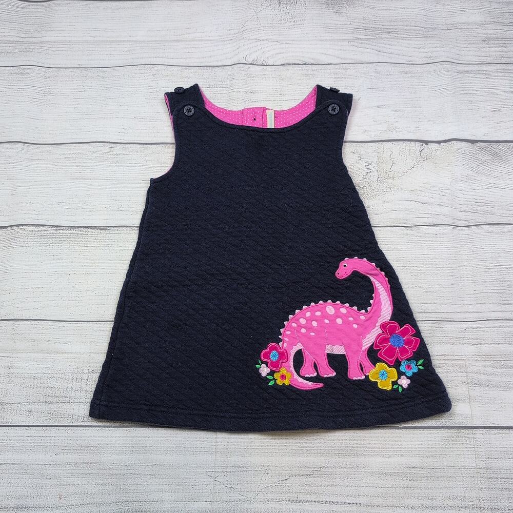 18/24m JoJo Maman Bebe Quilted Dinosaur Jumper